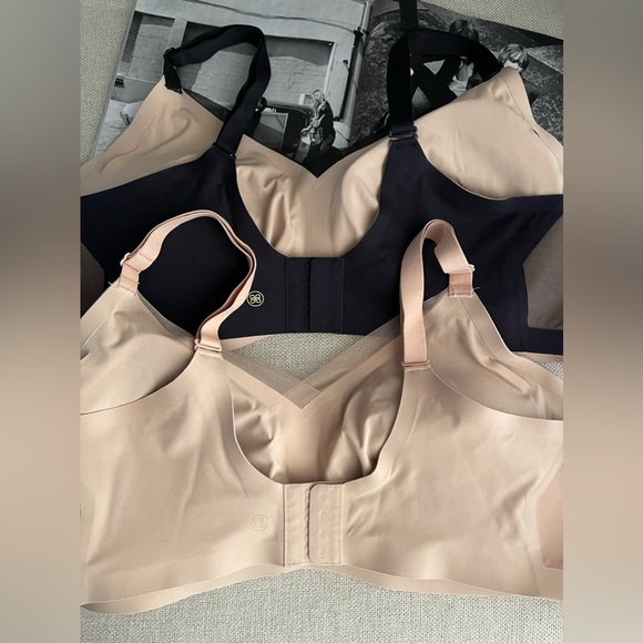 Honeylove CrossOver Bra / Bundle Of Two In Black & Tan/Sand Size 3X - Picture 5 of 16